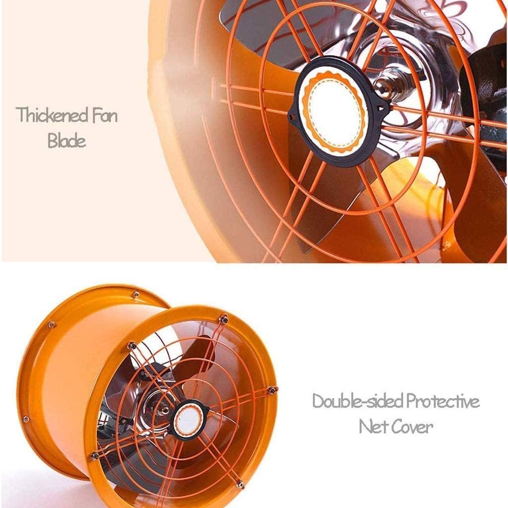 Exhaust Fan, Muffin Fan, Powerful Cylindrical Tube Fan Industrial Exhaust Fan Kitchen Range Hood Exhaust Fan