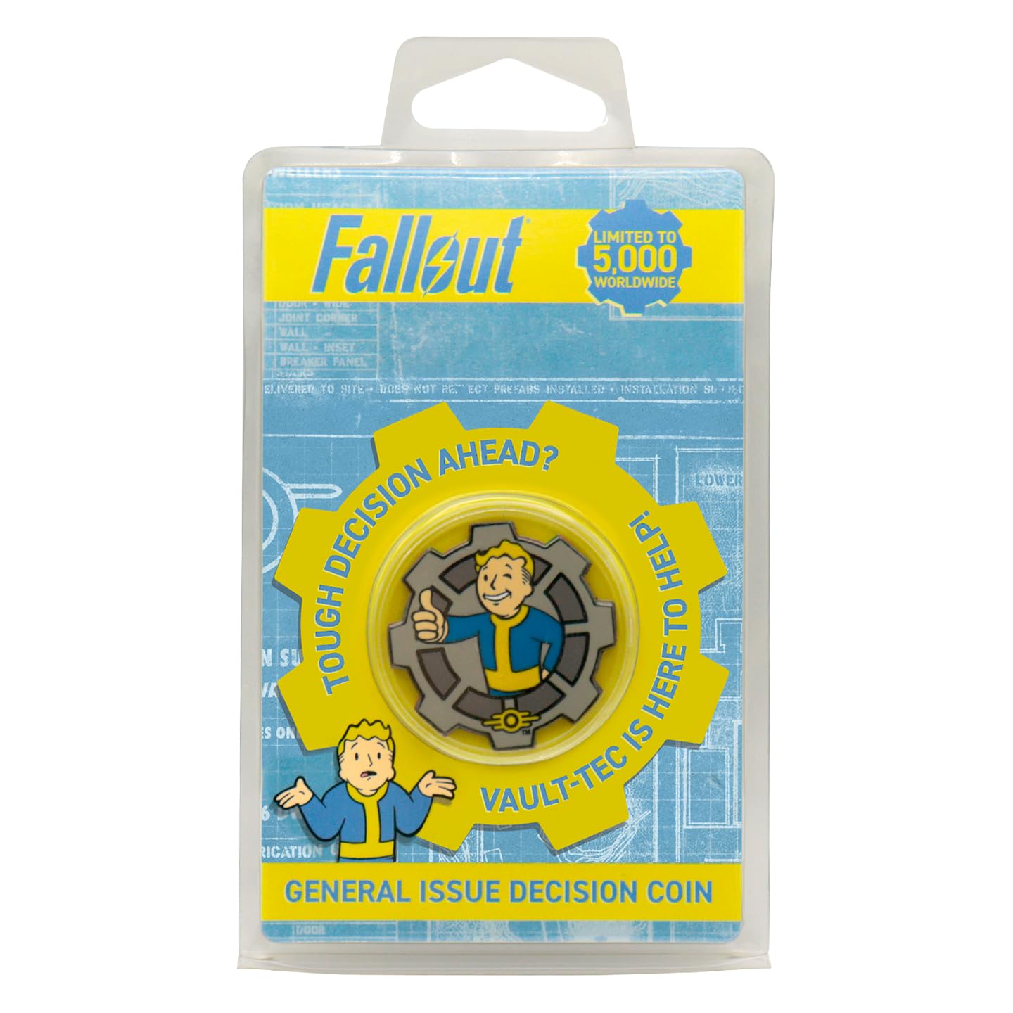 Amazon | 【公式ライセンス商品】Fallout ボルトボーイ コイン