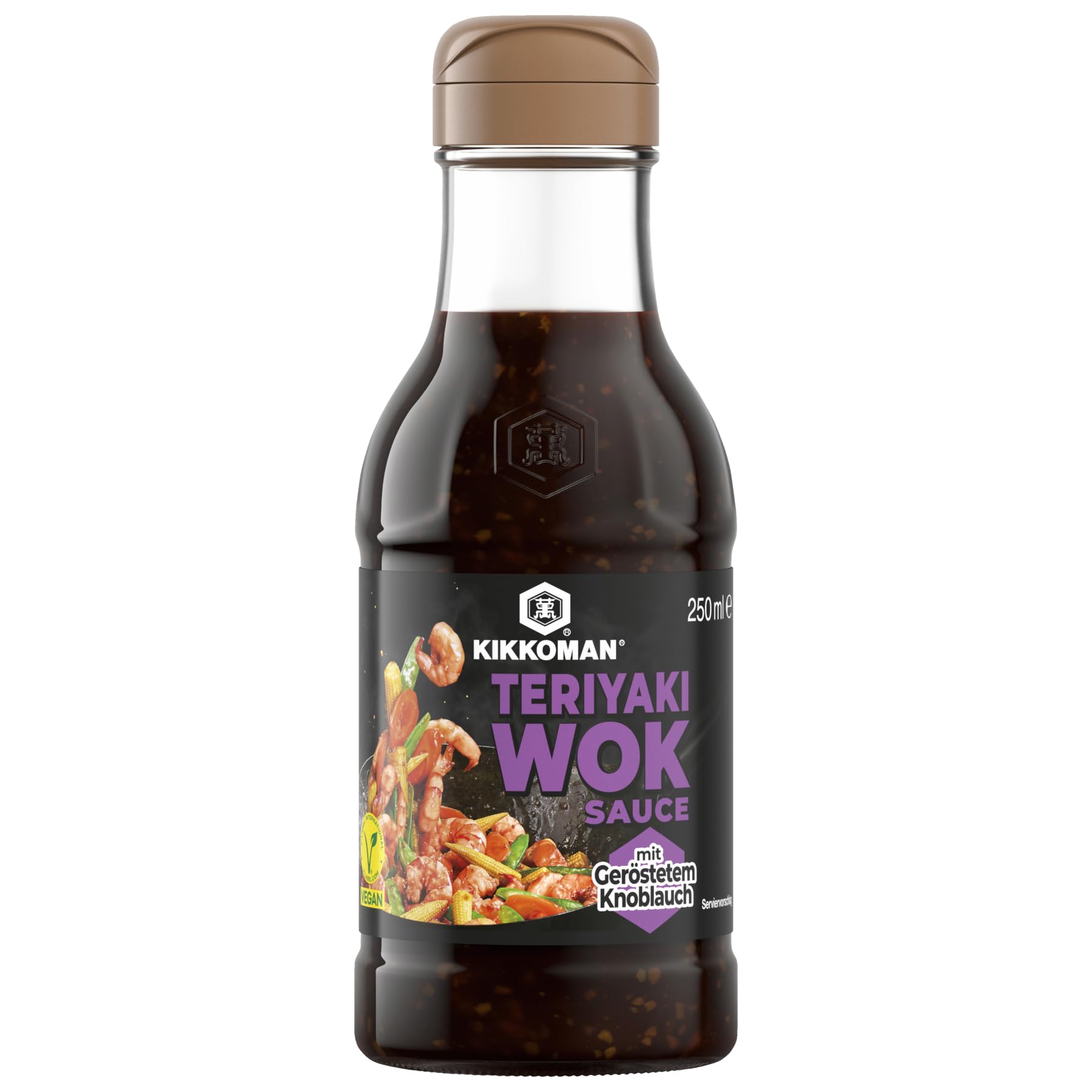 Kikkoman Teriyaki Stir Fry Sauce with Roasted Garlic 250ml
