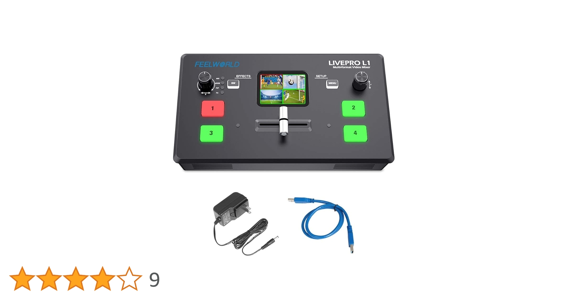 FEELWORLD LIVEPRO L1 ビデオミキサー Amazon.com: FEELWORLD LIVEPRO L1 V1 Multi Camera Video Mixer