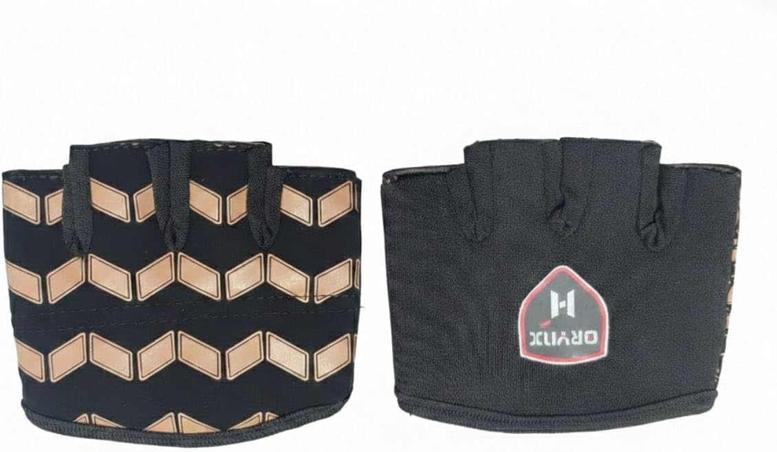 Finger Cut Cricket Gloves โ Durable Leather, Lightweight, Multi-Use for Fielding, Training, Catching, Wicket-Keeping Inners & Batting Inners (Gels Inserted) (Fancy Filding Gloves)