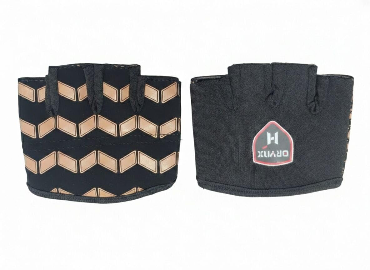 Finger Cut Cricket Gloves – Durable Leather, Lightweight, Multi-Use for Fielding, Training, Catching, Wicket-Keeping Inners & Batting Inners (Gels Inserted) (Fancy Filding Gloves)