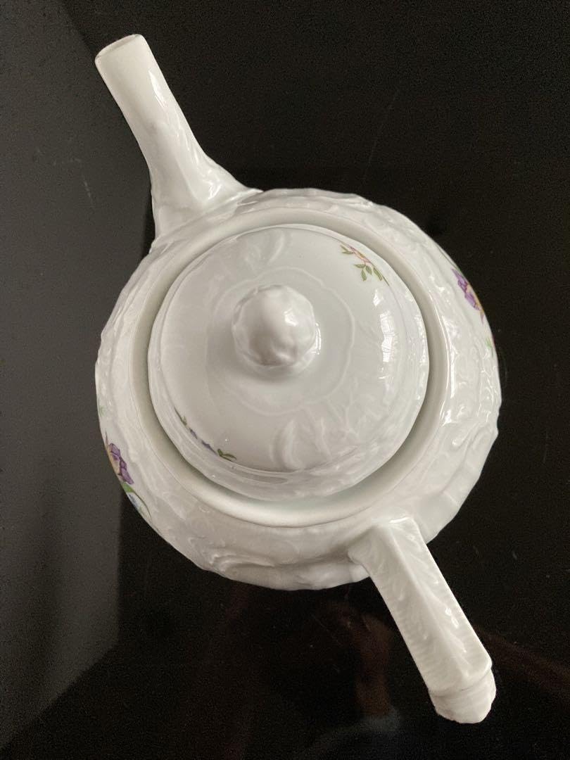 新品◆ドイツ　ローゼンタール　クラシックローズ　ティーポット　シュガーポット 新品◇ドイツ ローゼンタール クラシックローズ ティーポット シュガー