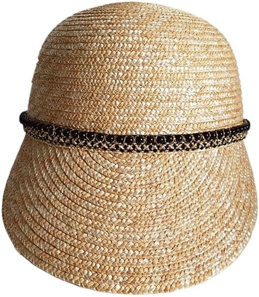 Baseball Hat Equestrian Hat Women's Pearl Duck Tongue Hat Shopping Sunshade Hat(E)