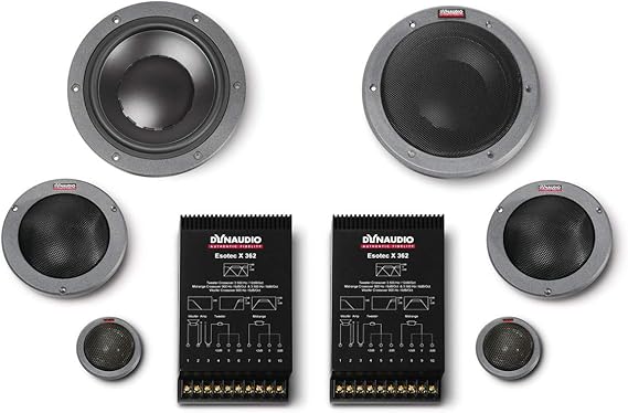 Amazon Com Dynaudio System 342 Esotec 6 1 2 3 Way Component Speakers Electronics