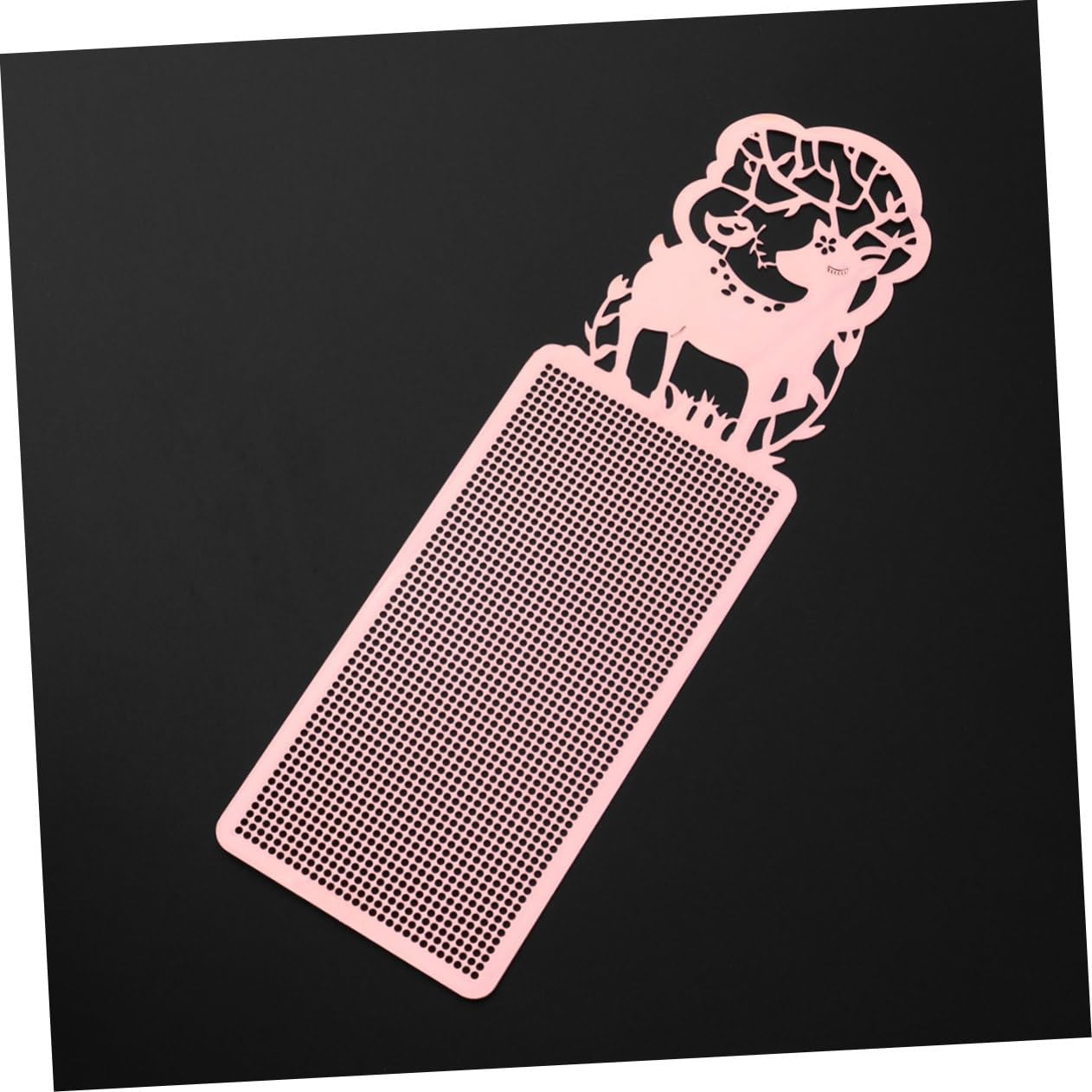 DOITOOL Metal Embroidery Bookmark Hollow Animal Pattern Yarn Art DIY Cross Stitch Craft Yarn Canvas Sheets