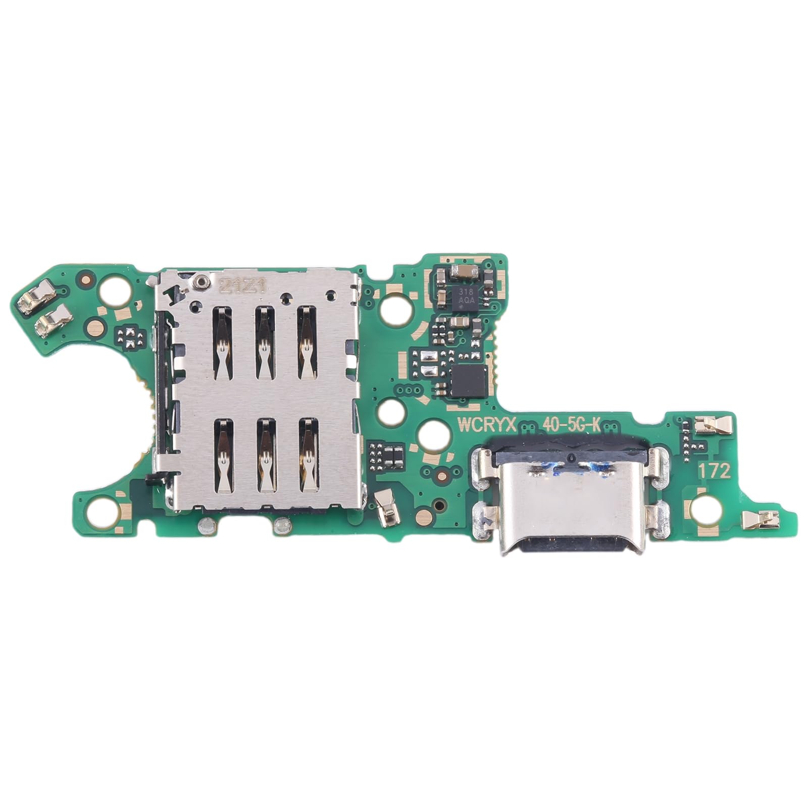 FLAT FLEX HUAWEI P30 LITE MAR-LX1 DOCK USB CARICA CONNETTORE RICARICA +MICROFONO