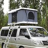 Eingebaute verdickte Komfortschwammmatratze, 6 tragende Stahlstangen an der Unterseite. Moskitoschirme mit Reißverschluss, atmungsaktive Anti-Mücke. Passt an Fahrzeuge mit Dachkreuzstange, Platz für 2-3 Erwachsene.