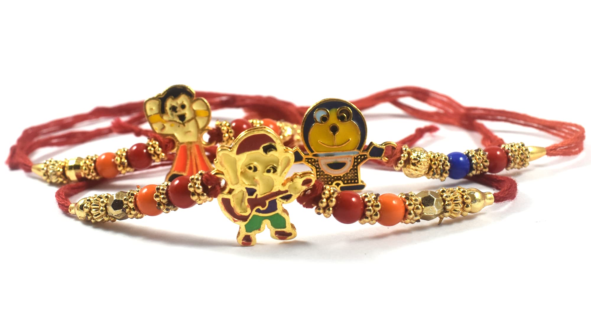 Urvi Creations Fabric and Rakhi for Boys & Mens (Set of 3) (Multicolored) (B07G11CTNC) Amazon Price History, Amazon Price Tracker
