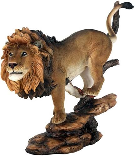 Pacific Giftware 10 34" Pride Rock King of The Jungle Savannah Lion Wildlife Home Statue Simba