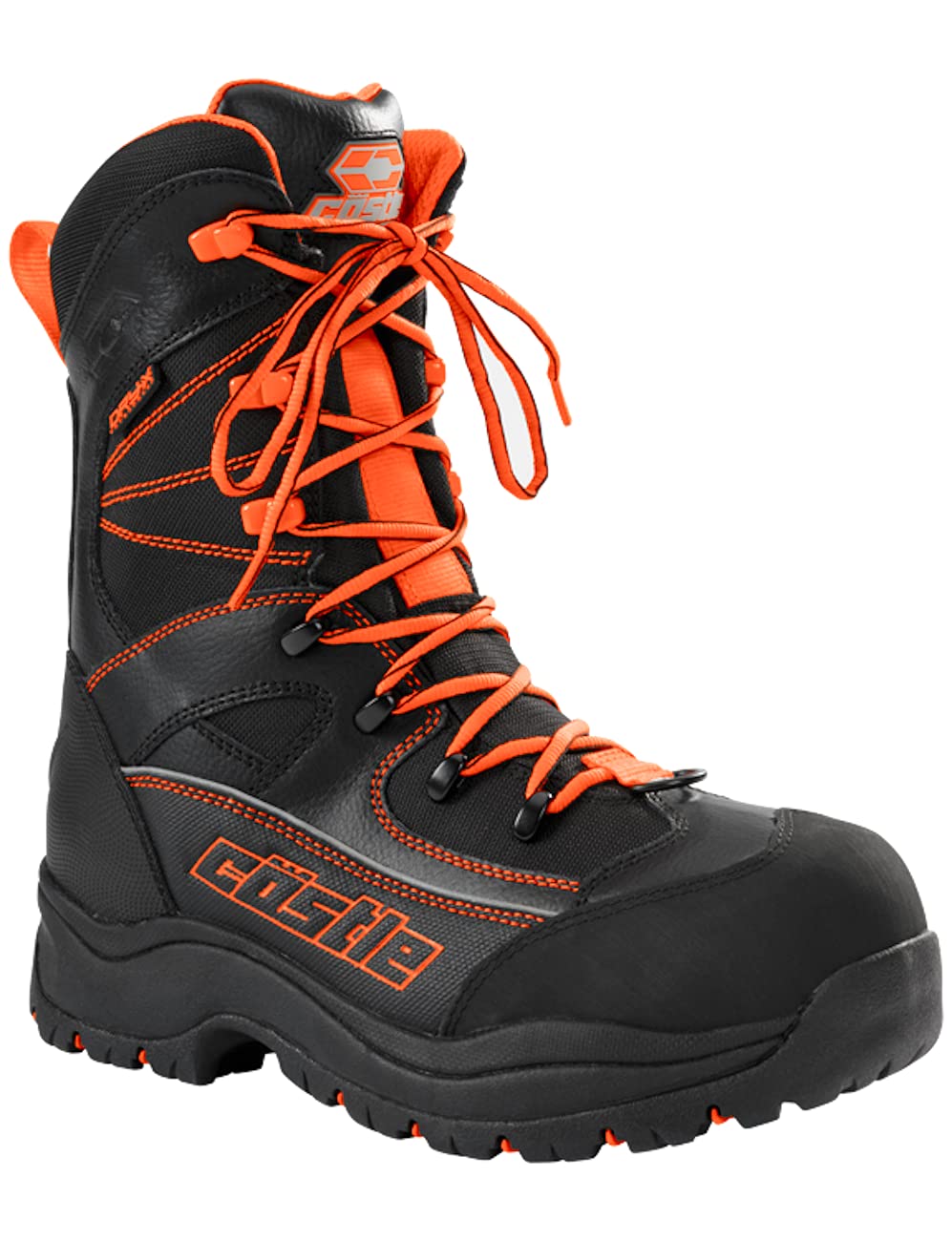 Castle X Force 2 Men's Snowmobile Boot - Orange - 12