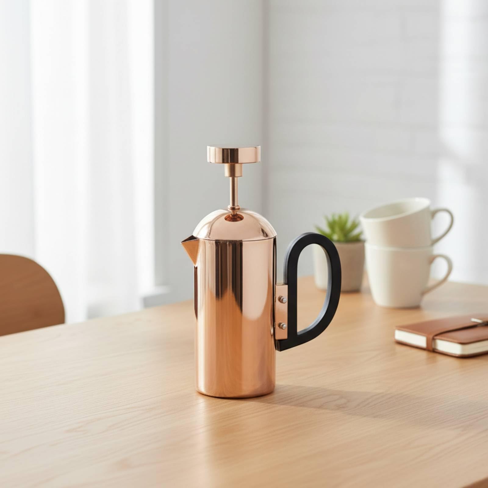 Bollitore per Pour Over Antiruggine, Argento, Acciaio Inox, Modello Grande, Grande, Altezza 27 Cm