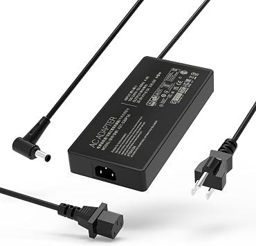 330W Slim AC Charger Adapter for ASUS ROG Strix Scar 16 17 18 G18 G634JY G634JZ G733PZ G733PY G733 G733CX G814JZ G814JI G834JY Zephyrus Duo 16 GX650PZ GX650PY A22-330P1A Laptop Power Supply Cord