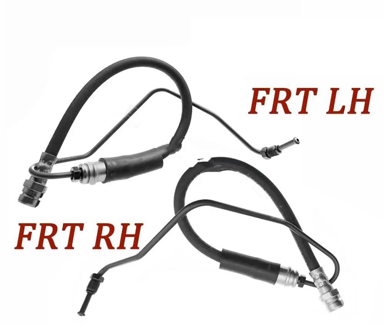 1/2 Tubo Flessibile Idraulico Freno Asse Anteriore Sinistro Destro Per Audi A6 S6 A7 2019-2025 4K0611707M 4K0611707K gruppo tubo freno(FRT LH and RH)