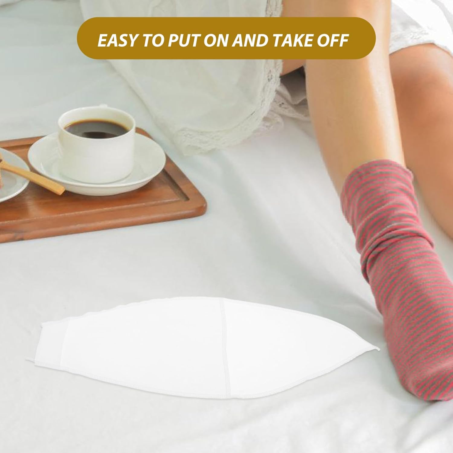 Elderly Sock Aid Applicator Soft Smooth Sock Helper for Seniors Easy Wearing Tool Reducing Friction for Mobility and Post-Surgery Use