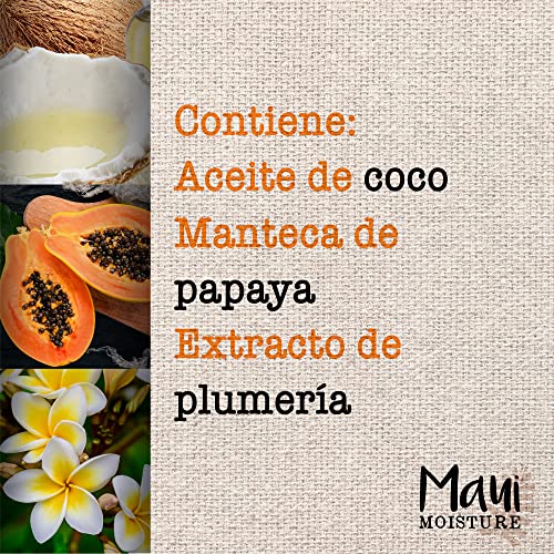 Shampoing MAUI Moisture Curl Quench hydratant cheveux bouclés huile de noix de coco 385ml