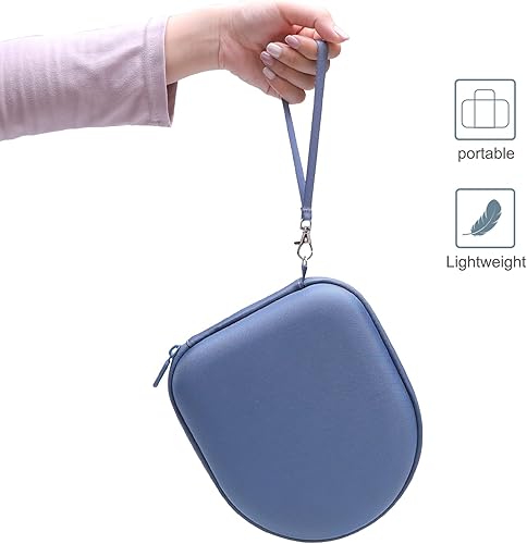 Miniatura 5 de LTGEM - Funda compatible con auriculares inalámbricos Sony WH-CH520 WH-CH530 Bluetooth en la oreja, color azul