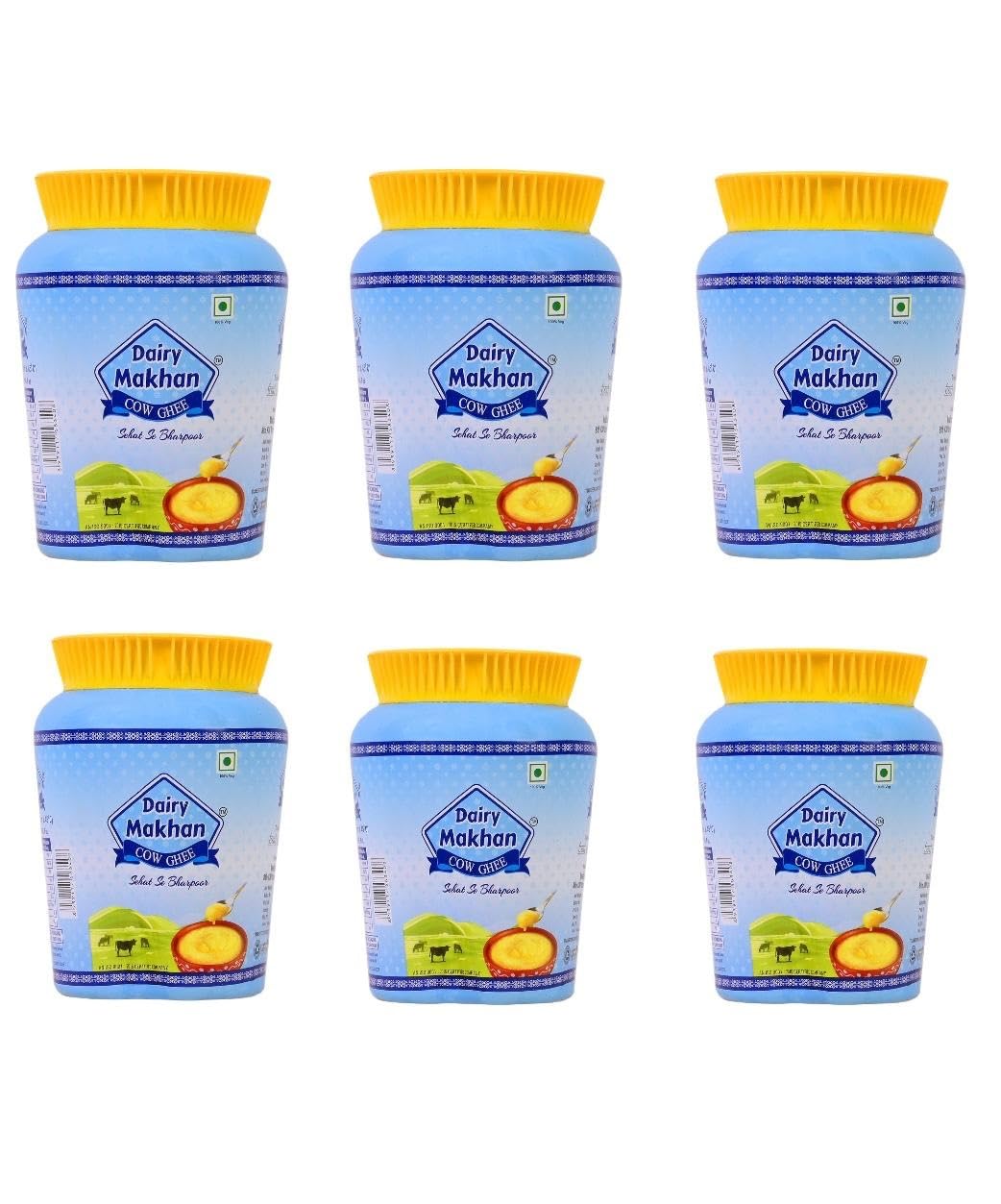 Cow Ghee, Pure, Desi (PACK OF 6) (B0D8ZR5BMK) Amazon Price History, Amazon Price Tracker
