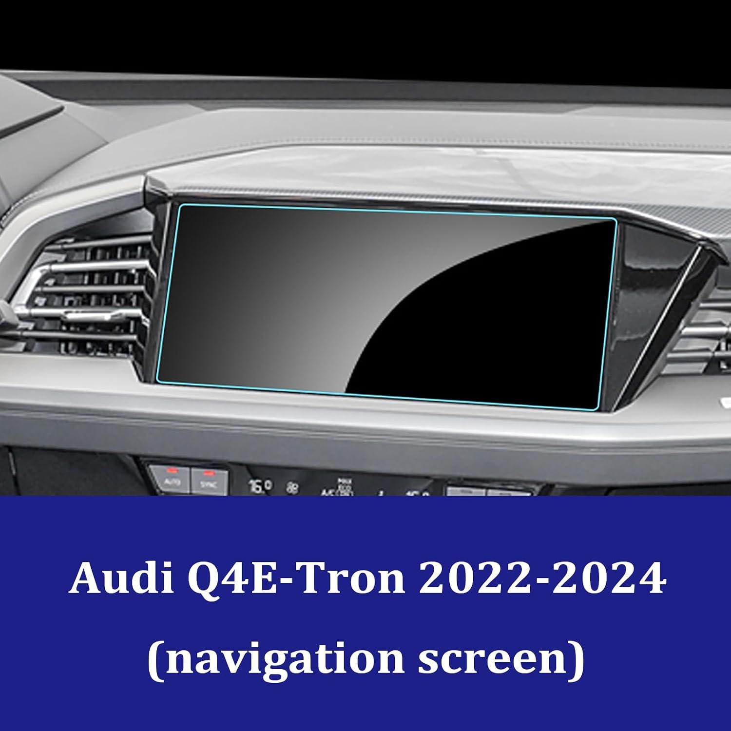 Pellicola Protettiva Auto per Audi Q4E-Tron 2022-2024 (Navigation Screen)