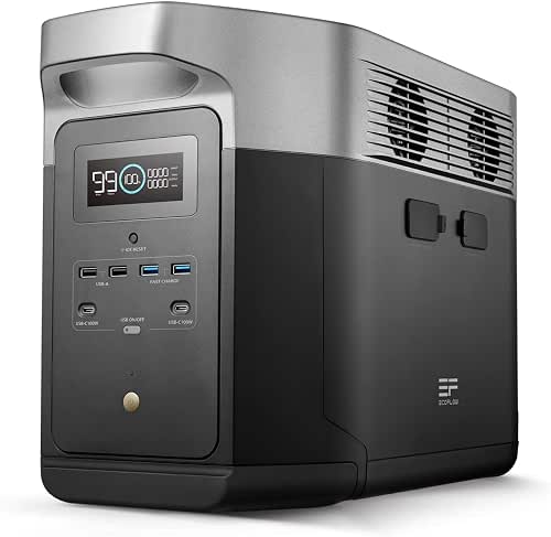 EF ECOFLOW Portable Power Station DELTA Max 2000, 2016Wh Expandable