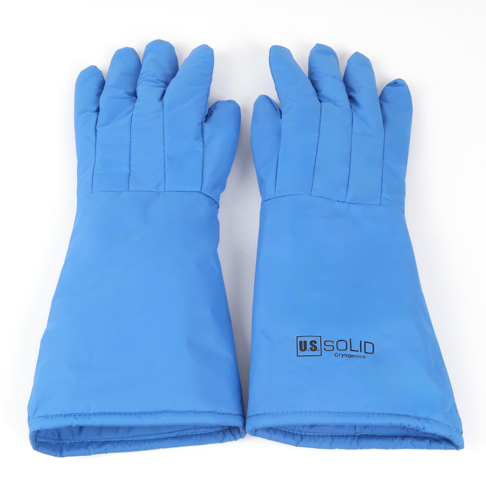 U.S. Solid Guanti criogenici, protezione dell'azoto liquido, -195℃, resistenza alle basse temperature (48 cm)