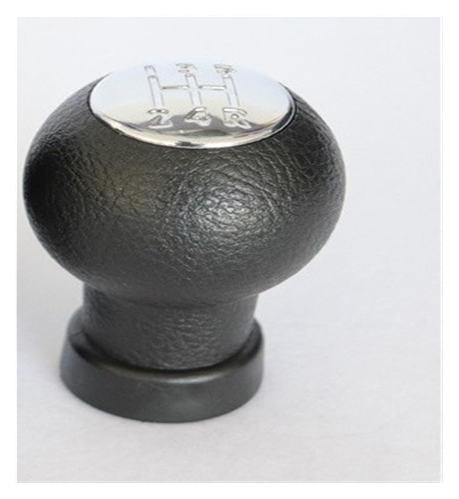 Aimazom Car Gear Shift Knob for Suzuki for Swift 5 Speed Manual Transmission Shift Knob Head Rod for Modification and Replacement(Bright Silver)