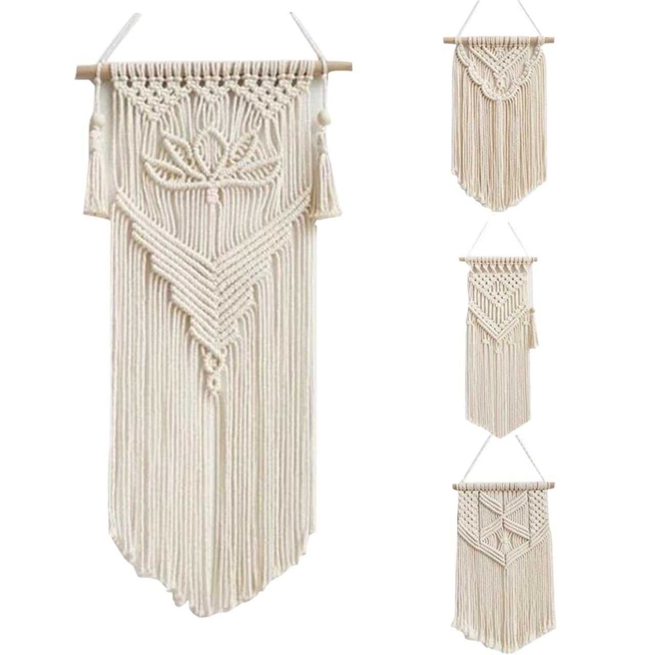 BDFJEDS Tapestry Wall Hanging Home Decoration Macrame Woven Wall Hanging Room Geometric Tapestry(Color2)