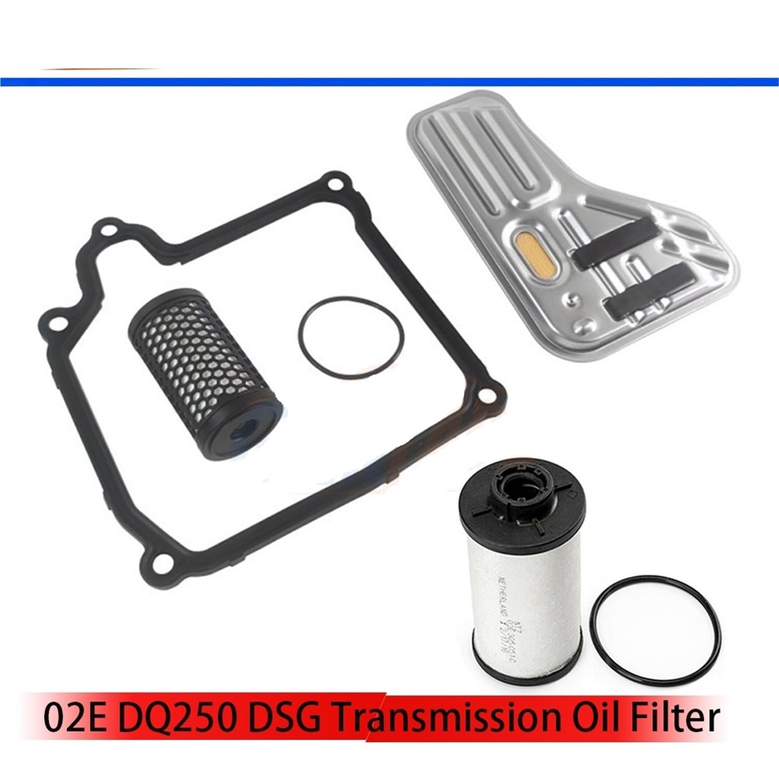 Filtre de transmission Ensemble de joints carter filtre à huile transmission pour Audi A3 Q3, VW Golf, Jetta, Beetle, Seat, Skoda 6