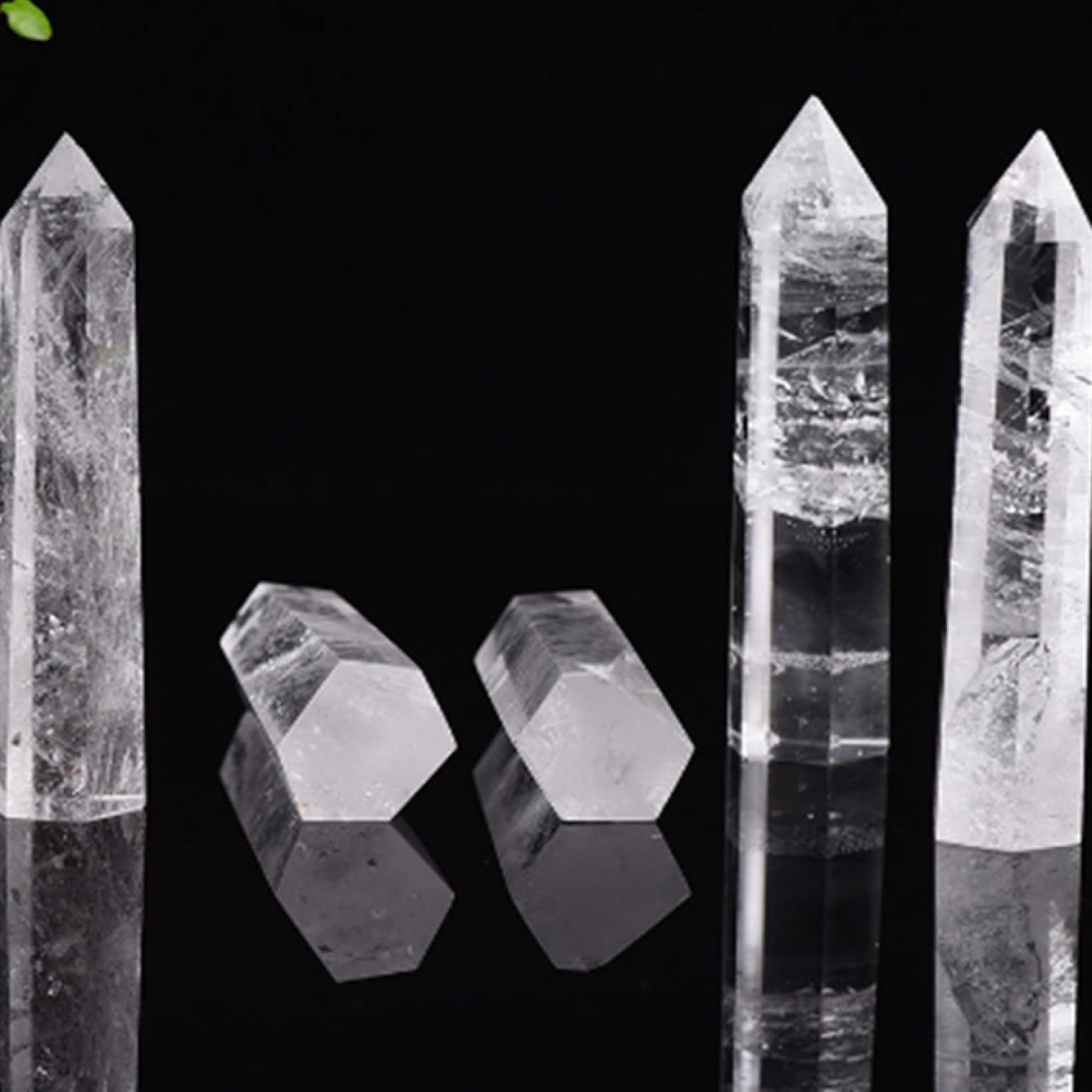 Punti Di Torre Di Cristallo Di Quarzo Trasparente Naturale - Foto 8