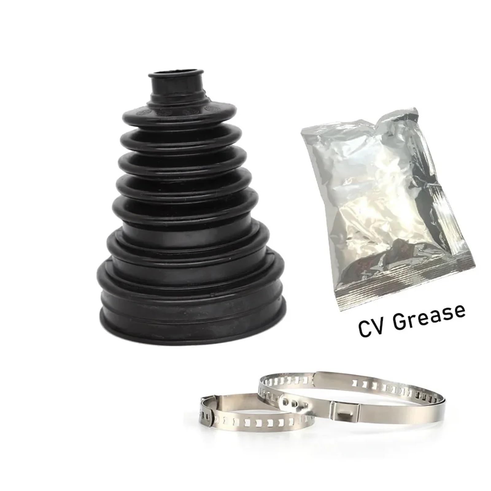 Buty CV Uniwersalny zestaw osłon przegubu homokinetycznego z dzielonym przegubem, łatwe dopasowanie za pomocą klipsów, szczypce do CV Joint Boot Kit(A)