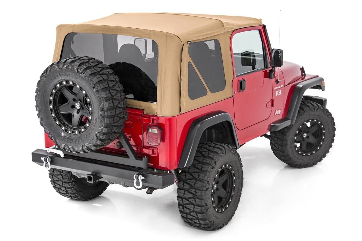 Photo 1 of Rough Country Replacement Spice Soft Top for 97-06 Jeep TJ | Full - RC85020.70