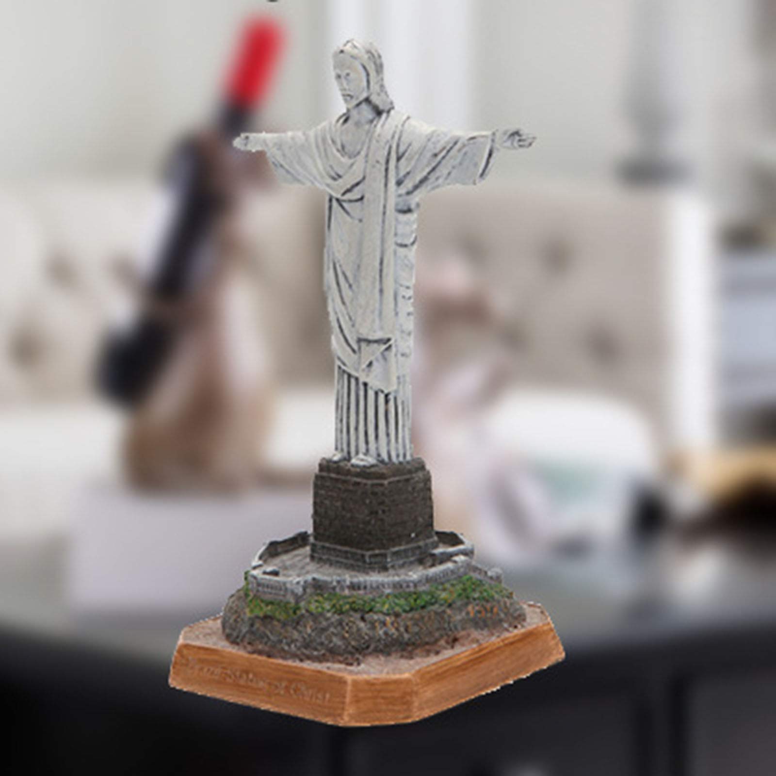 Amazon.co.jp: 像の彫刻、ブラジル、リオデジャネイロのキリスト像