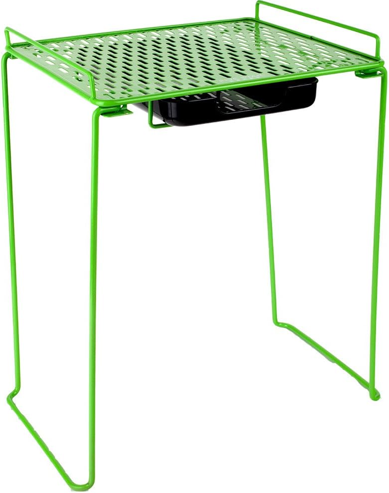 Five Star Locker Accessories, Locker Shelf and Drawer, Extra Tall 14", Holds up to 100 Lbs. Fits 12" Width Lockers, Lime (38232)