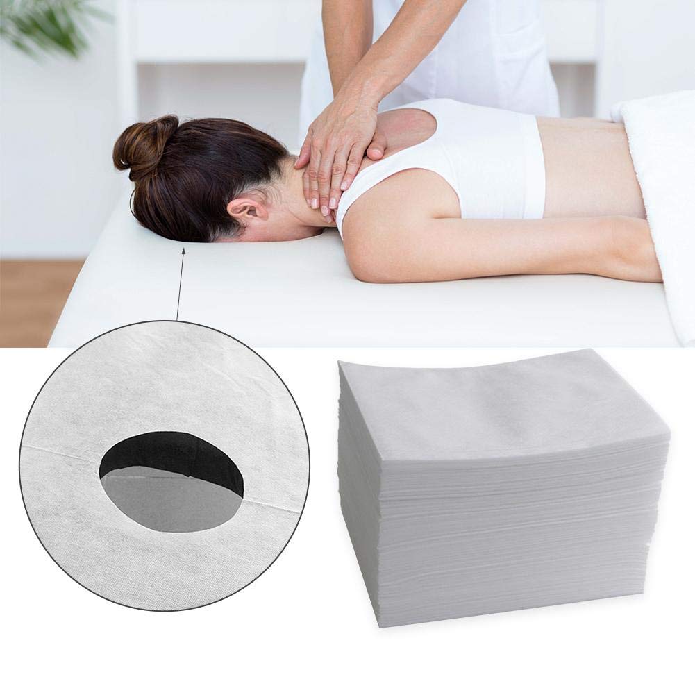 Lenzuolo Per Lettino Da Massaggio Usa E Getta 100 , Materasso In Tessuto Non Tessuto Con Fori Massaggio Tuina Lenzuolo Per Salone Di Bellezza Da Viaggio Per Spa Beauty Salon Home (80 180 Cm)