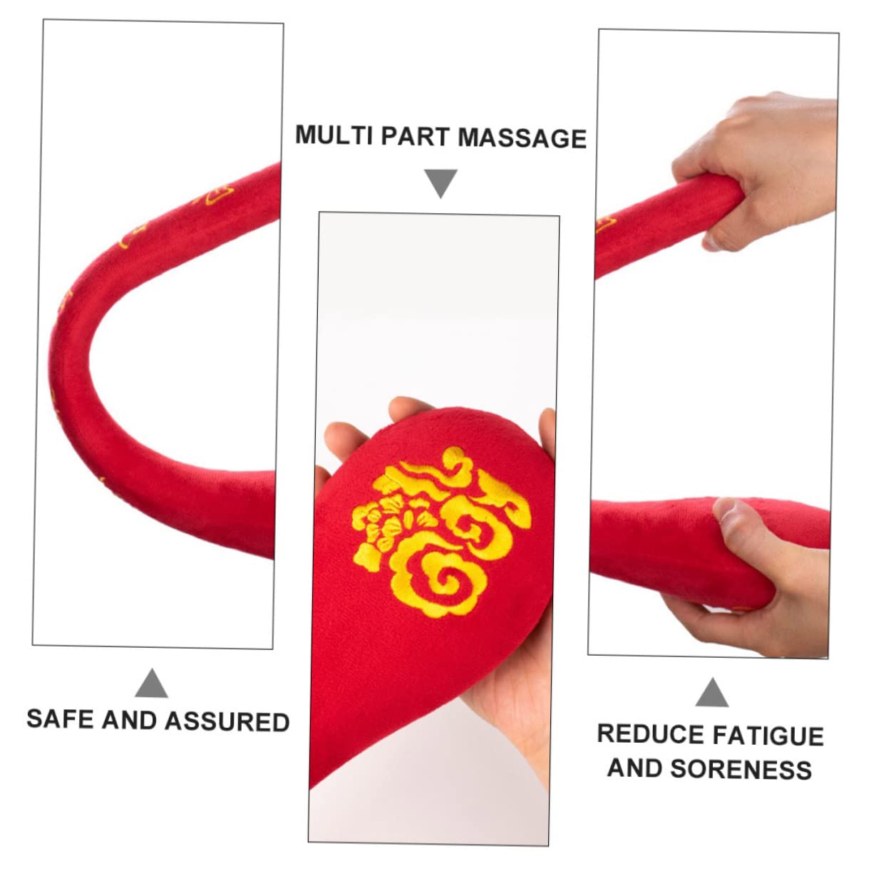 5piezas Martillo De Masaje Manual Cabeza De Golpe Herramienta De Masaje Corporal Práctica Para Alivio Muscular Espalda Cuello Hombros y Piernas Para y Relajación