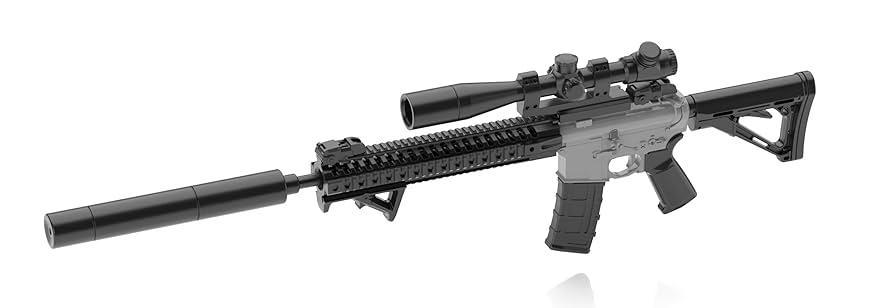 1/3スケール　ミニチュア模型　AR15 Amazon.co.jp: GoatGuns ミニチュア AR15モデル FDE (フラット
