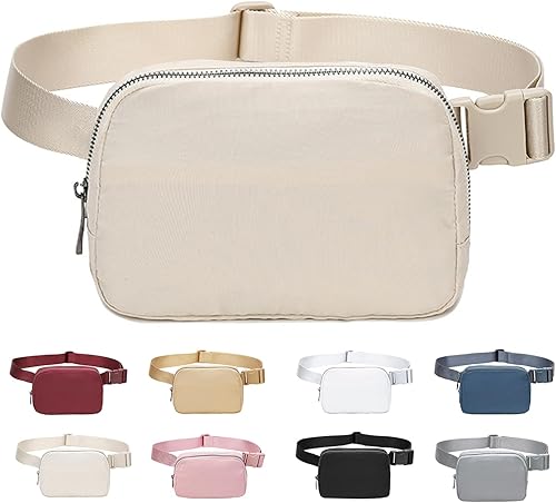 Riñonera con correa ajustable, cangurera cruzada para mujer, riñonera de moda, mini bolsa de cintura para entrenamiento, correr, viajar, senderismo,