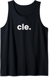CLE Cleveland Ohio Airport Code List CLE Tank Top
