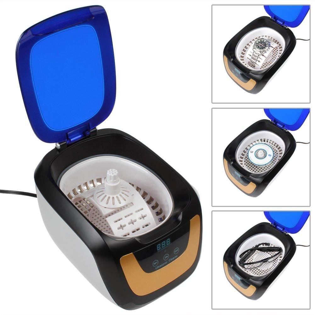 Ultrasonic Cleaner 600ML Sonic Wave Ultrasonic Stainless Steel Tank