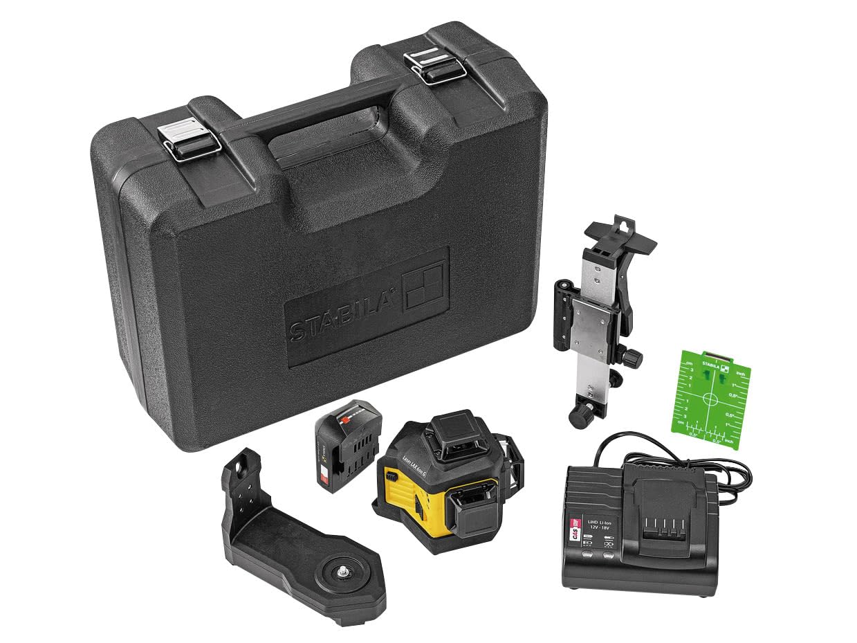 Stabila 19796 Lax 600 G Multi-Line Laser Level 12V 1 X 2.0Ah Li-Ion Stblax600Gk7 from B&Q