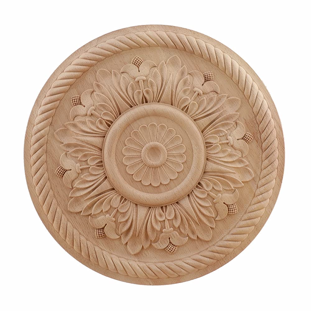 Décalcomanie coin bois applique cadre pour meubles armoire et mur décoratif 30x30