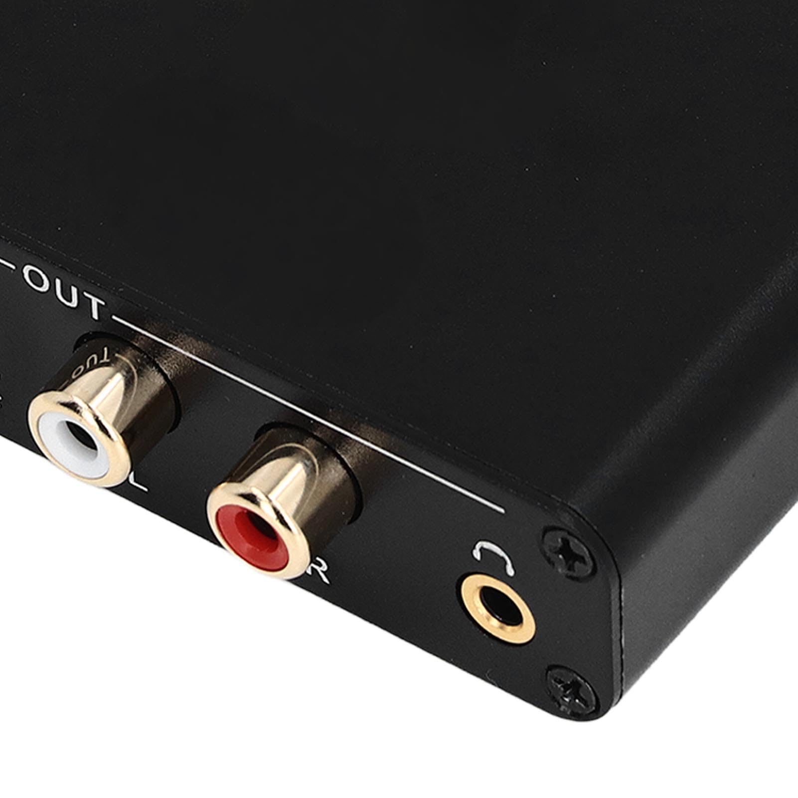 Convertitore Audio, Alta Definizione 192KHz Estrattore Stereo Analogico Interfaccia Multimediale Uscita 5.1/7.1 for Home Theater Gaming Musica