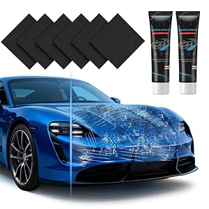 Nano Sparkle – Kit de reparación de arañazos de pintura de coche para vehículos Nano Magic Cloth Kit de reparación de arañazos para arañazos menores, remolinos y manchas de agua