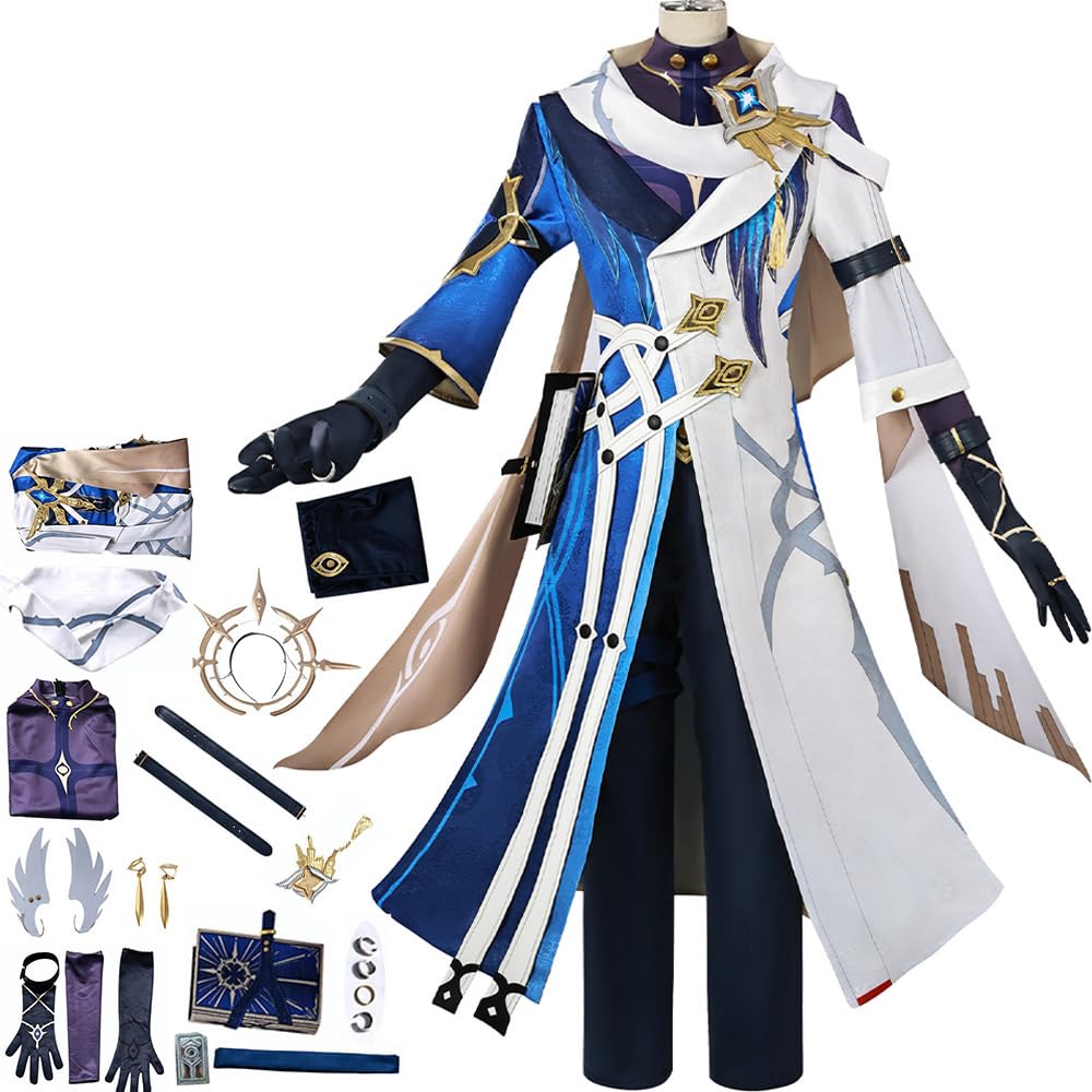 Sunday Costume Outfit Sunday Uniform Full Set Men Halloween