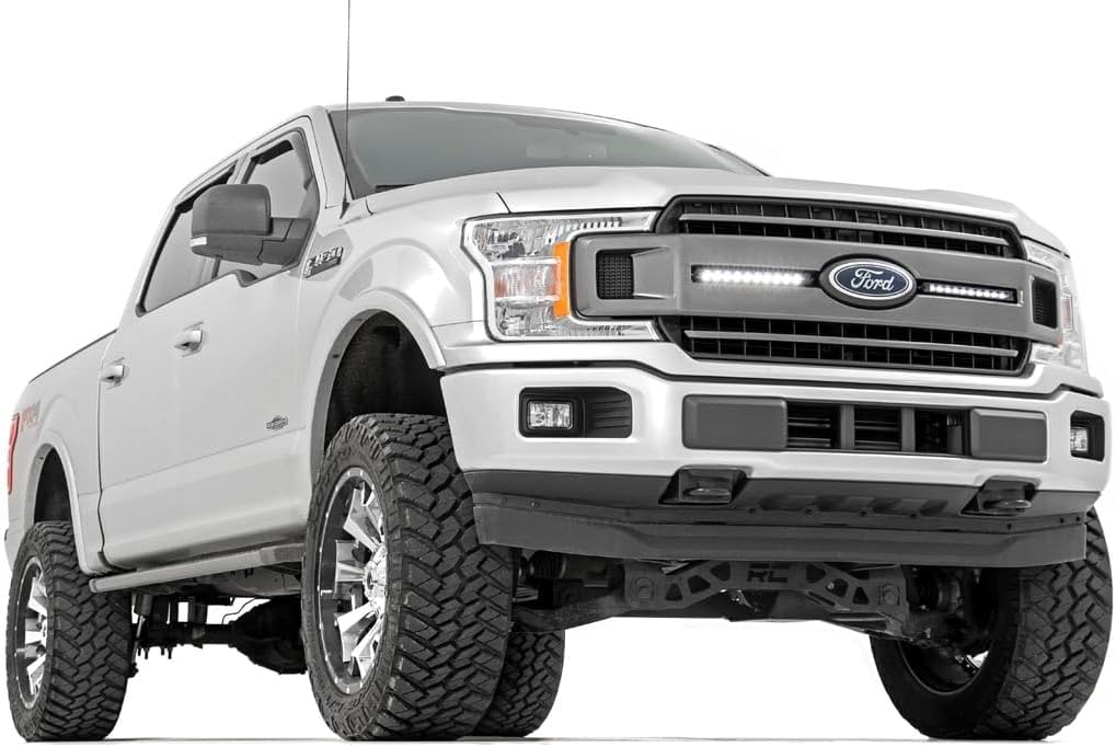 Rough Country 10" Chrome Series Slimline CREE LED Light Bars | Pair - 70410A