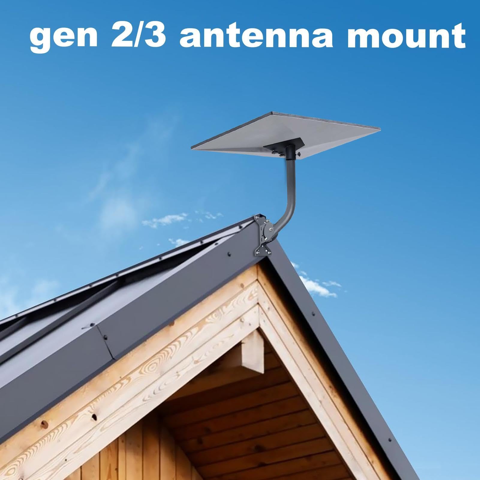 Supporto Regolabile per Antenna Televisiva Design A Parete Realizzato In
