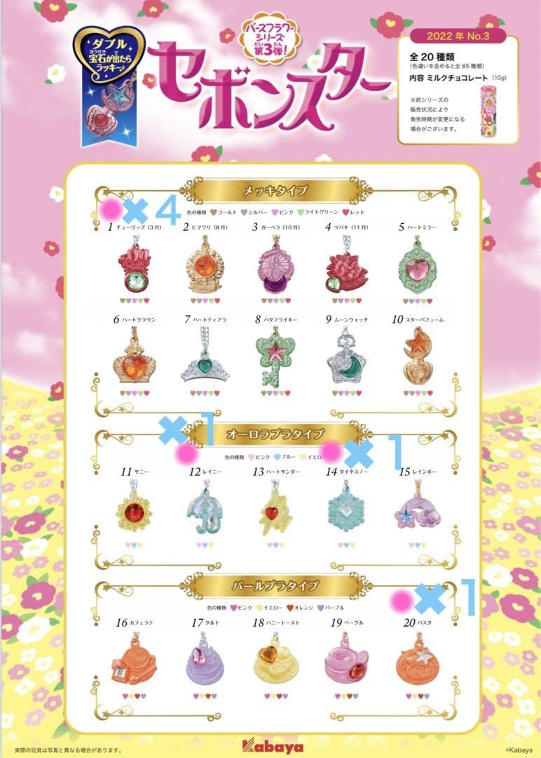 セボンスター 2022年第3弾 バラ売り セボンスター2022年第3弾～清算編～ | きらきらゆめふわ研究所