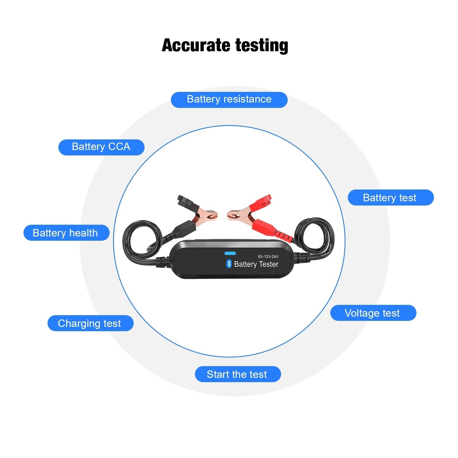 Le Migliori Offerte For Bluetooth Digital Battery Analyzer Wireless Car Battery Tester 6V 12V 24V Sono Su ✓ Confronta Prezzi E Caratteristiche Di Prodotti Nuovi E Usati ✓ Molti Articoli Con Consegna G