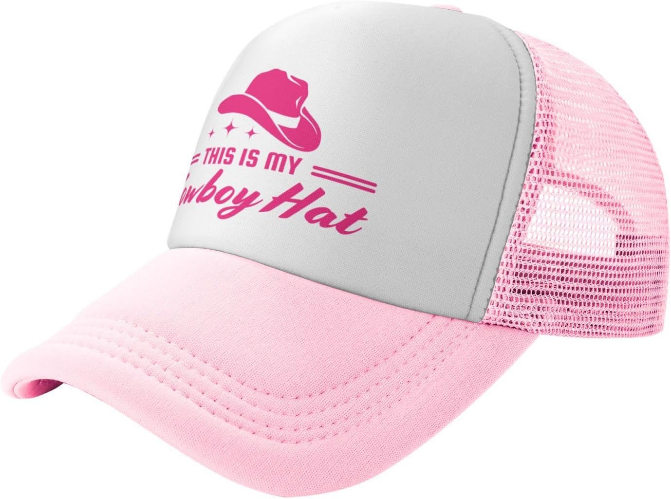 This is My Cowboy Hat Mesh Hat Men Women Baseball Cap Trucker Hat Sports Hat