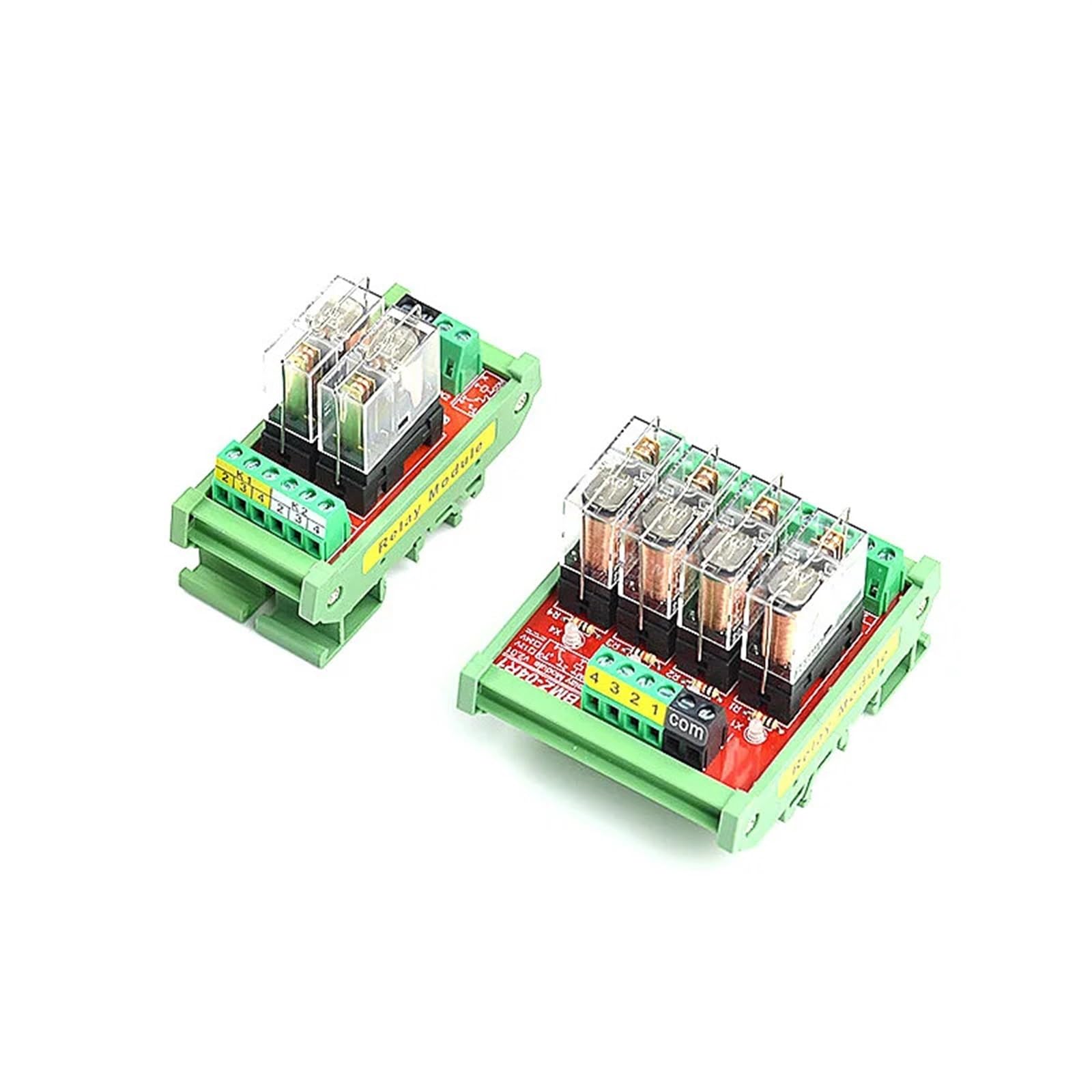 Module de relais de carte d'amplificateur d'isolement de signal PLC Module d'entrée DC12/24V Micro-ordinateur à puce unique G2R-1(24V,14channels)